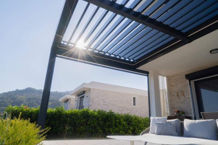 Installation de pergola en alu Annemasse